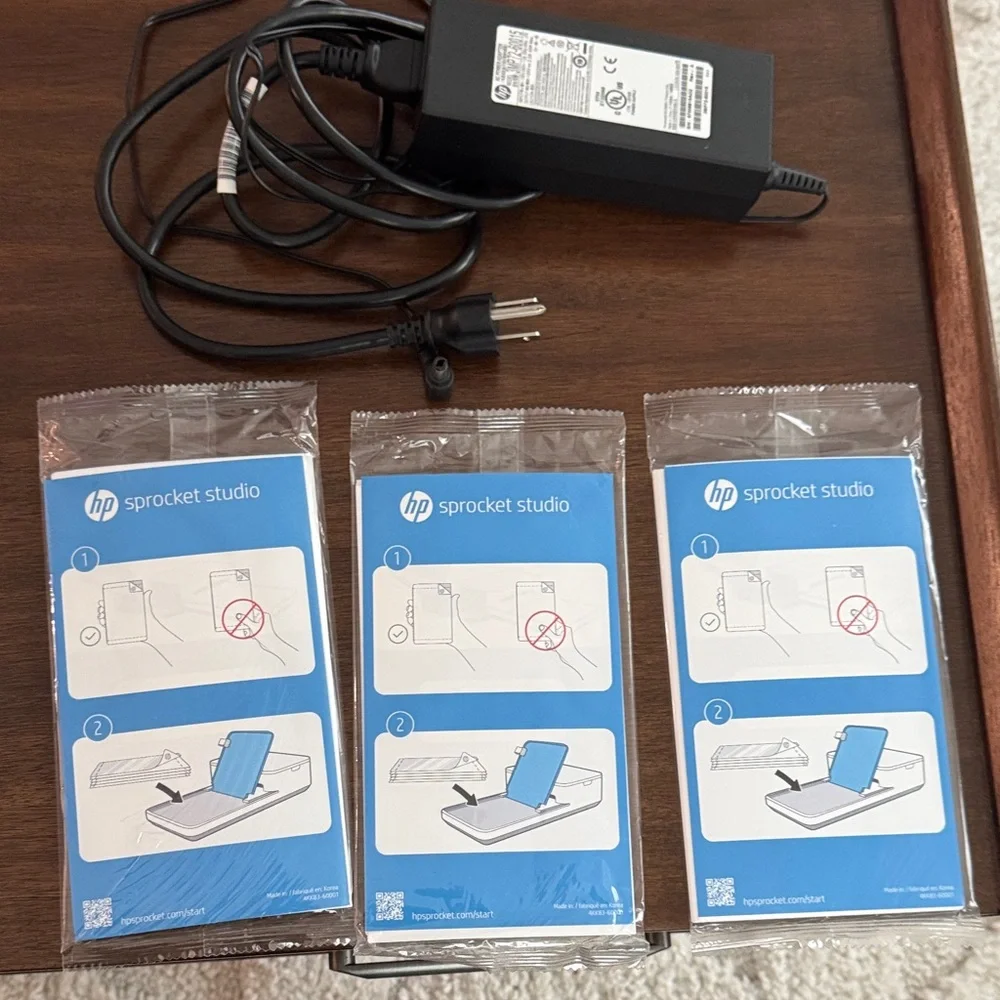 HP Sprocket Studio Paper and Adapter Set